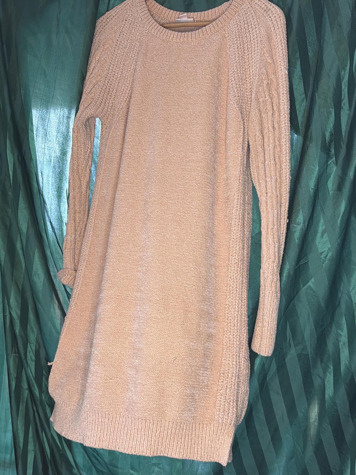 Lularoe Knitted Sweater Dress Long Sleeve Cable Tunic