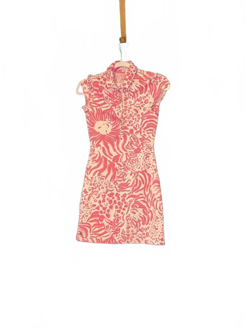 Lilly Pulitzer Rayna Polo Dress in "Get Spotted" - XXS