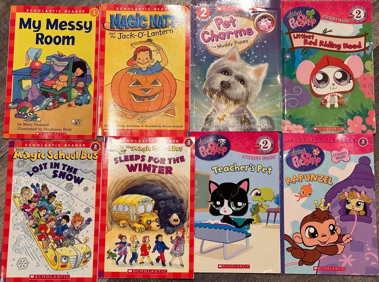Scholastic reader books lot