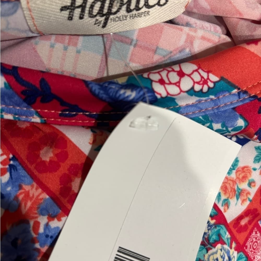 NWT Haptics Colorful Halter Top Patterned Tank