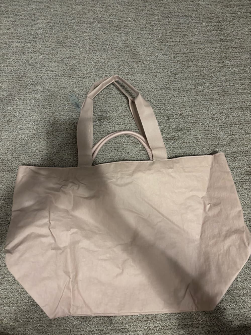 VSX Light Pink Tote with Black Logo