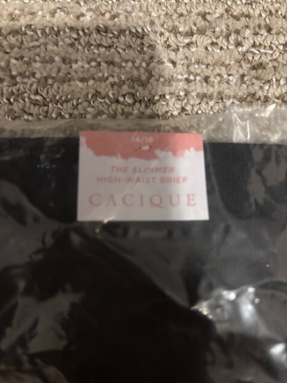 NWT Cacique Black High-Waist Shaping Underwear (2 pair)