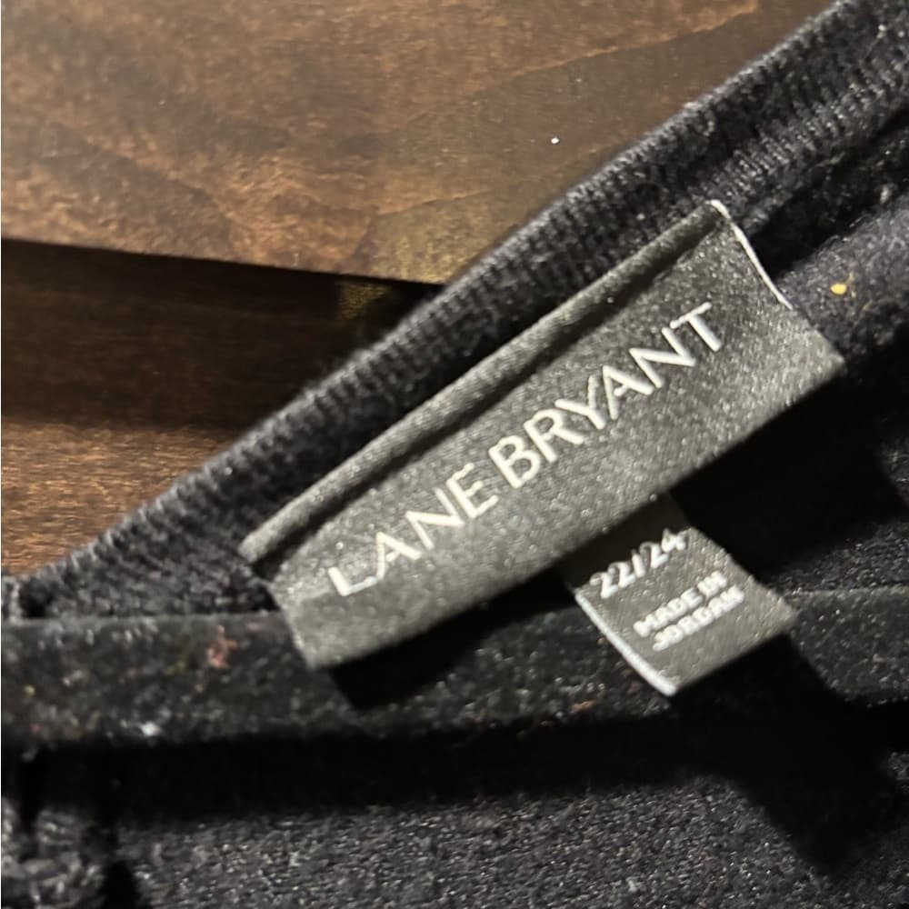 Lane Bryant Black Open Front Cardigan