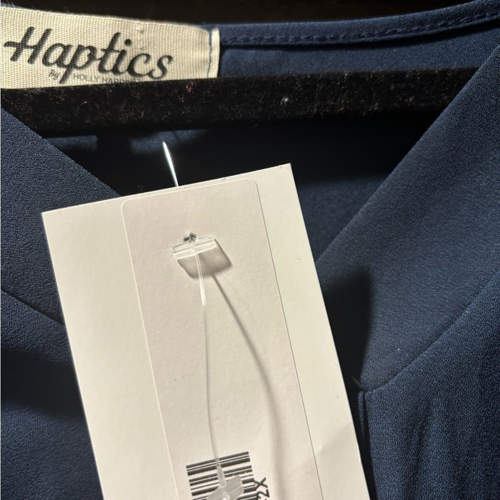 NWT Haptics Elegant Blue Women's Top