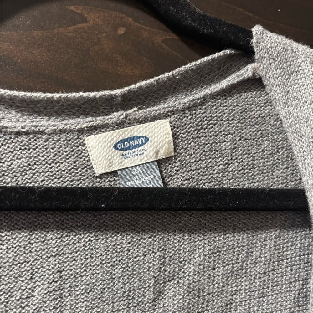 EUC Old Navy Women's Gray Cardigan Sweater