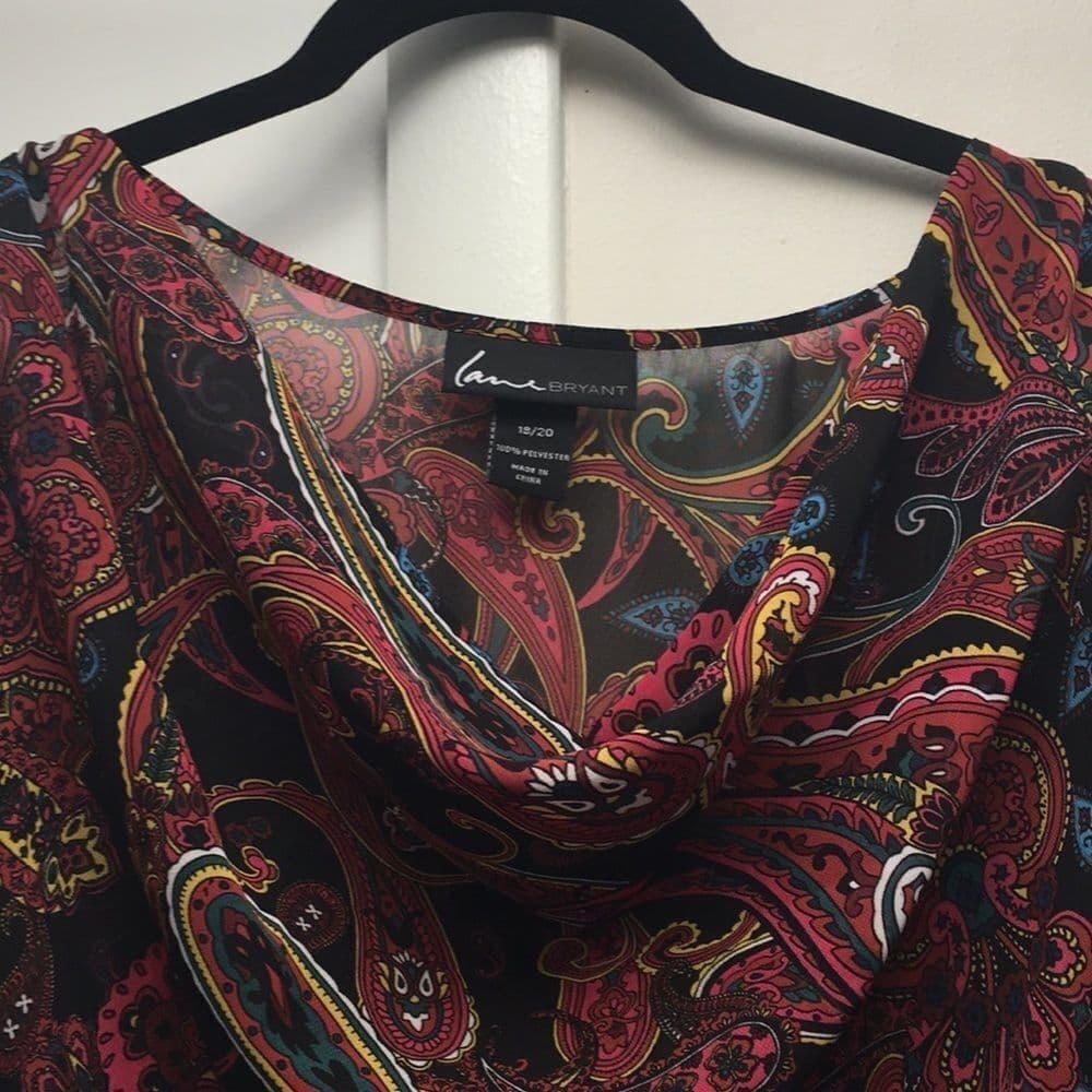 Beautiful Paisley Pattern Blouse