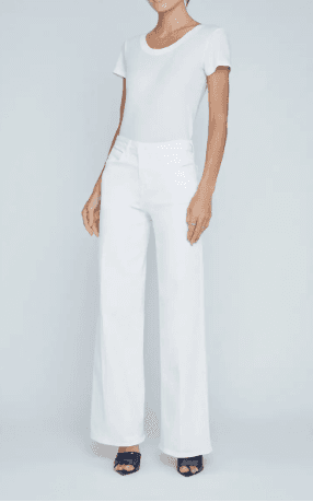 L'Agence Alicent Wide Leg Jeans
