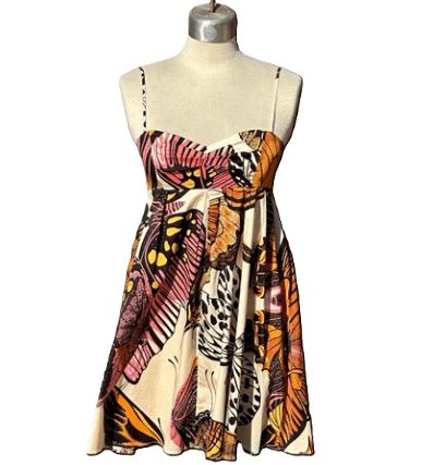 Betsey Johnson Butterfly Empire Waist Sundress