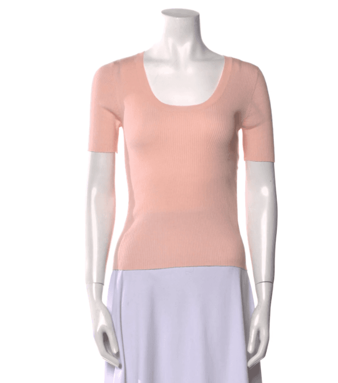 Akris Punto Silk Jersey Tee Shirt