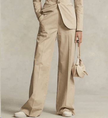 Ralph Lauren Women's Wide Leg Pant