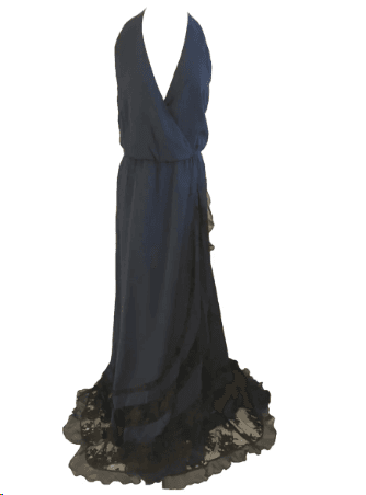 Haute Hippe Halter Maxi Dress