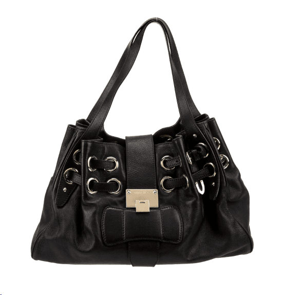 Jimmy Choo Embellished Leather Ramona Shoulder Bag