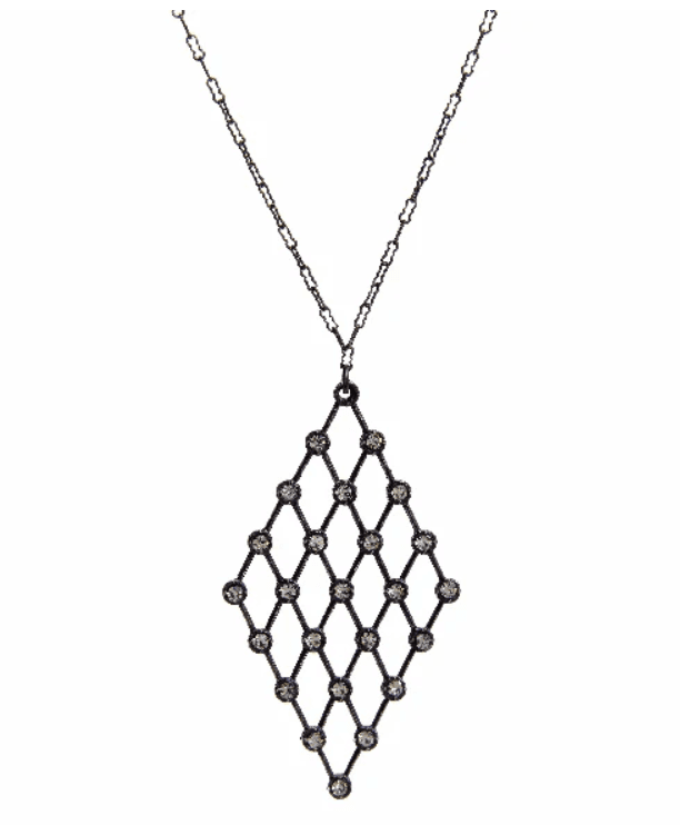Diamond Lattice Mesh Necklace