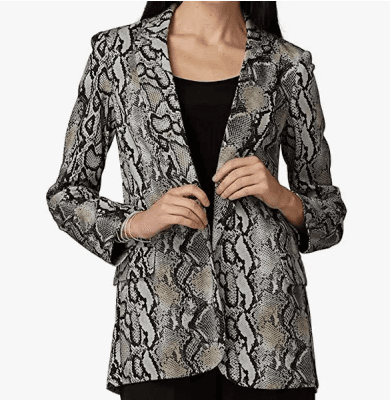 Joseph Ribkoff Jackets & Coats | Women's Snake Print Blazer Size