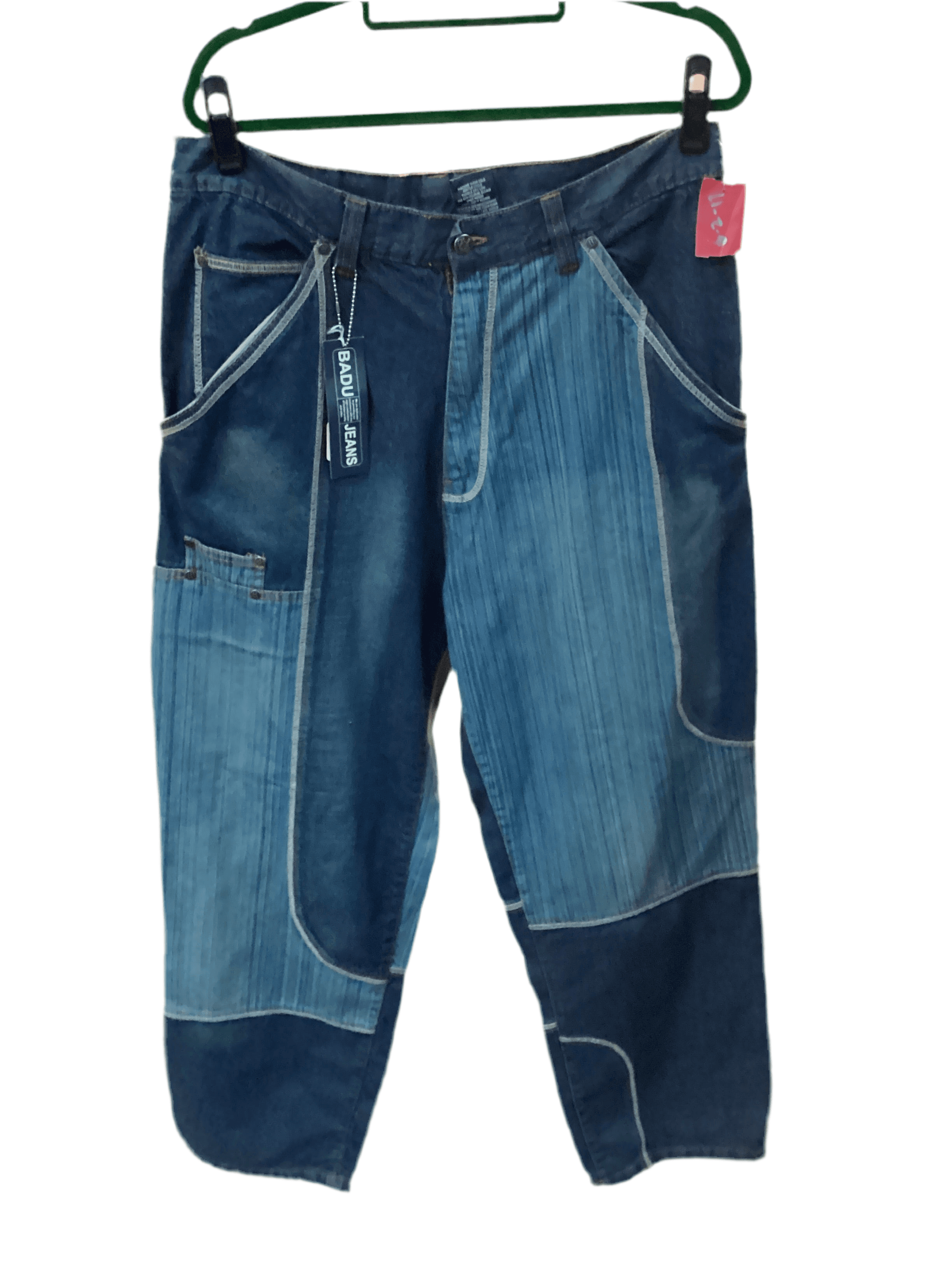 NWT men’s jeans baggy blue Badu Jeans 36x33