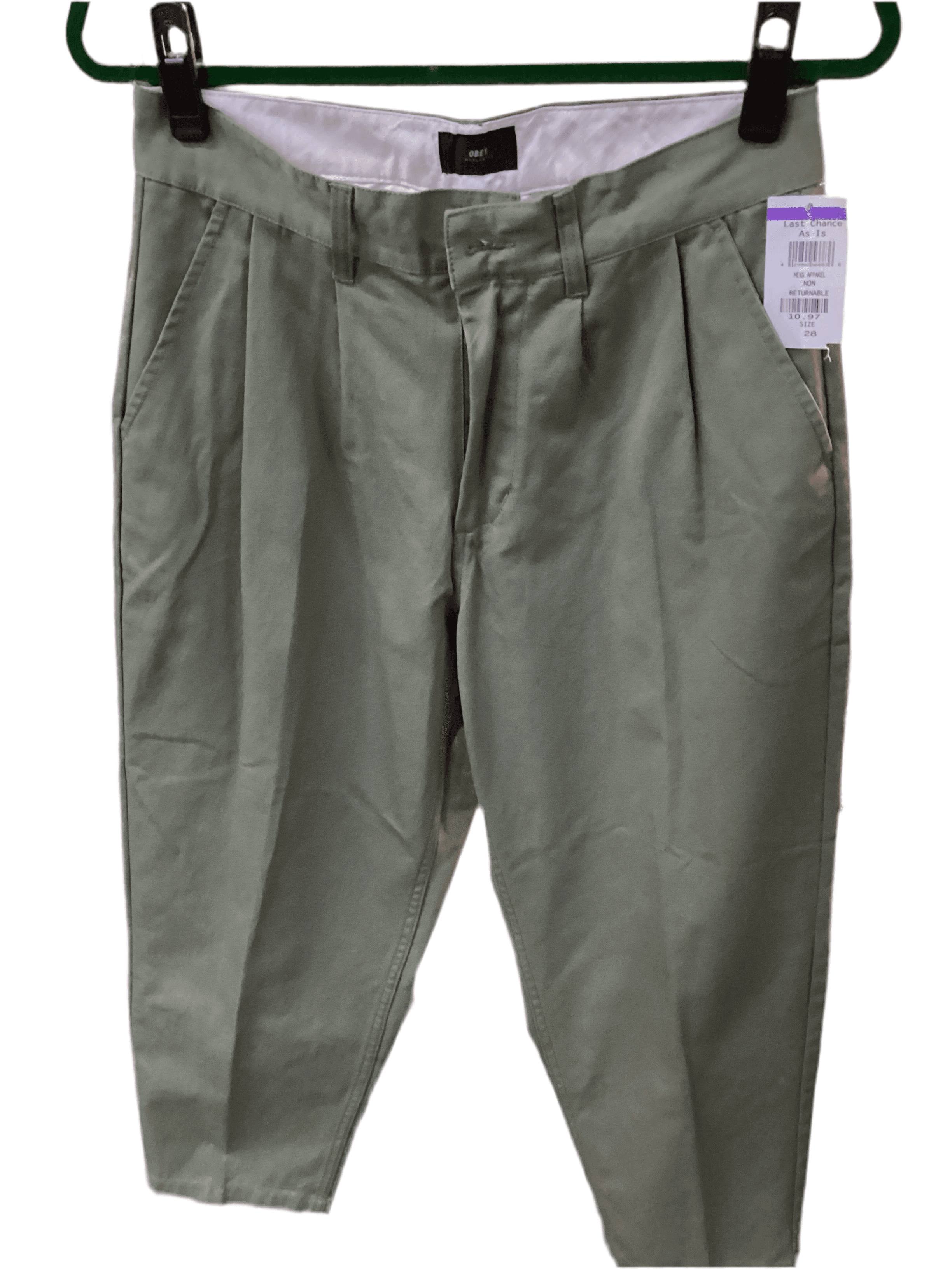 Men’s pants original gray Obey size 28
