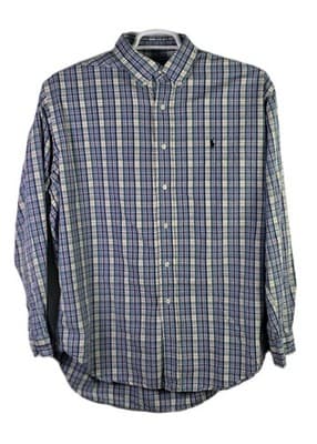 Vintage Polo Ralph Lauren Men's Large Multicolored Shirt