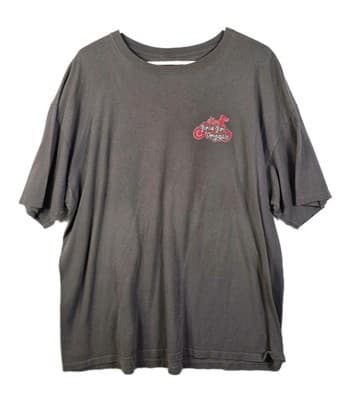Girlie Girl Women's XXL Gray Biker Short Sleeve T-Shirt
