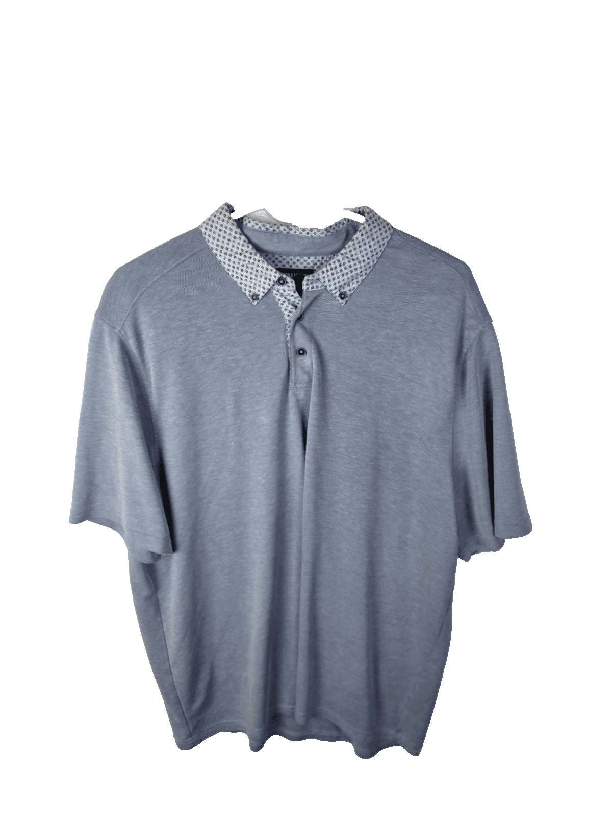 Johnston & Murphy Men's XL Light Blue Short Sleeve Shirt