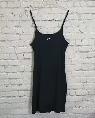 Nike Women’s Sz Small Ribbed Stretch Cotton Mini Dress