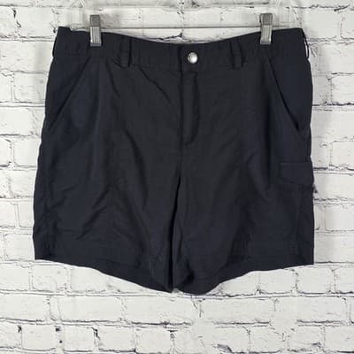 Columbia Women's 10/6 Black Omni Shade Cargo Shorts