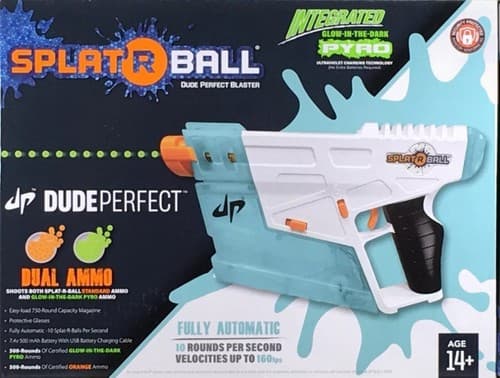 Splat R Ball Dude Perfect Blaster New Ships Fast