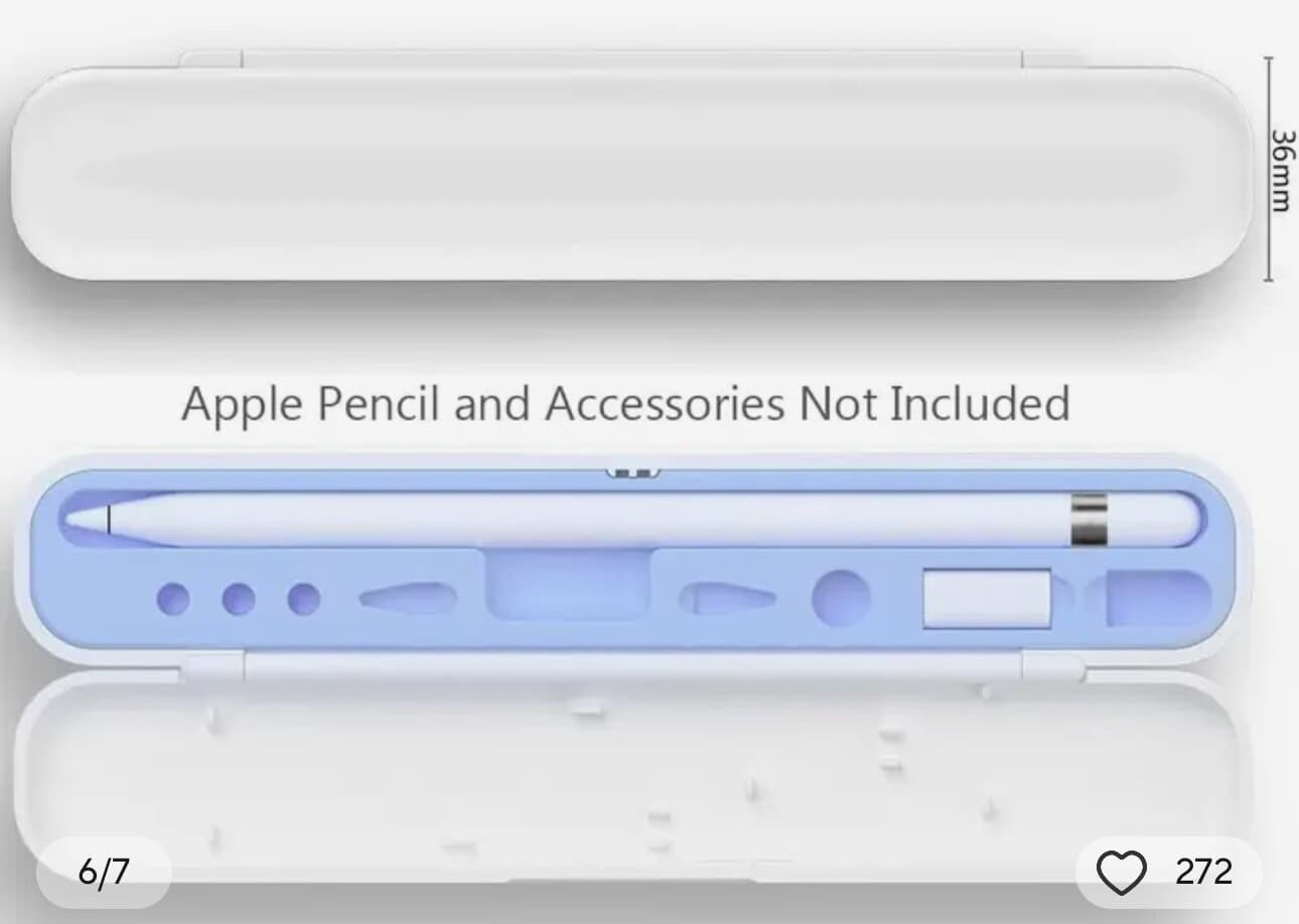 Apple Pencil case holder Works with Both Generations