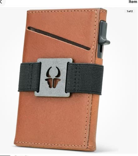 Donbolso Minimalist Leather Wallet Brand New Ships Fast