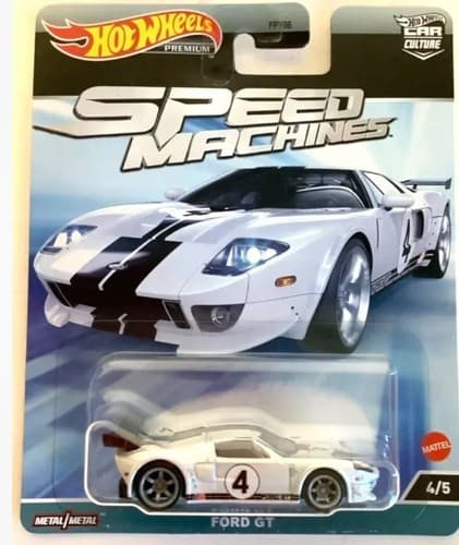Hot Wheels Premium Car Culture Speed Machines FORD GT 1:64 DieCast Car HKC46 NEW
