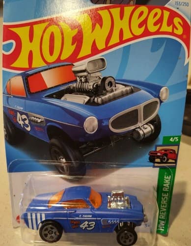 Hot Wheels Volvo P1800 Gasser #153/250 Sealed New Ships Fast