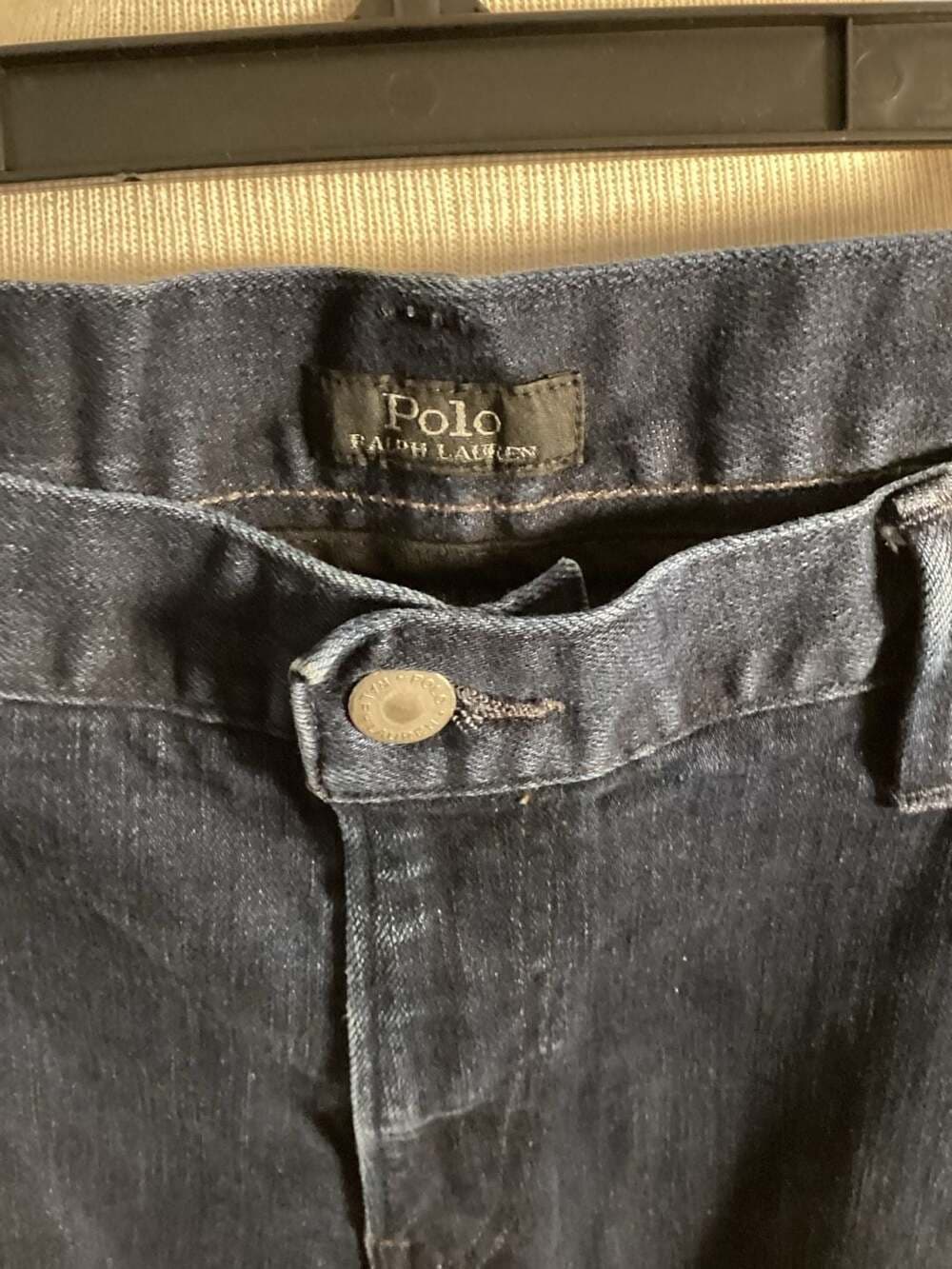 Polo Ralph Lauren Men's Dark Wash Straight Leg Denim Jeans