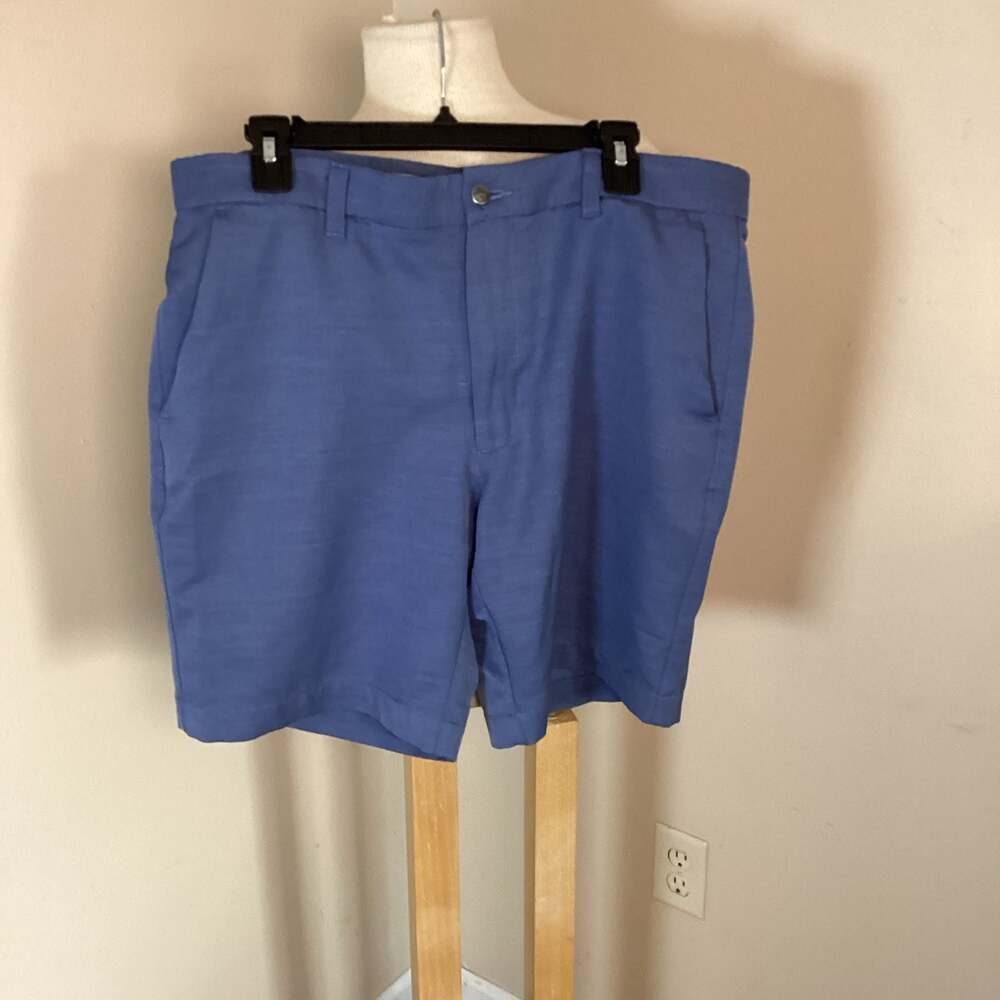 Callaway Men's Blue Heathered Performance Golf Shorts Size 34