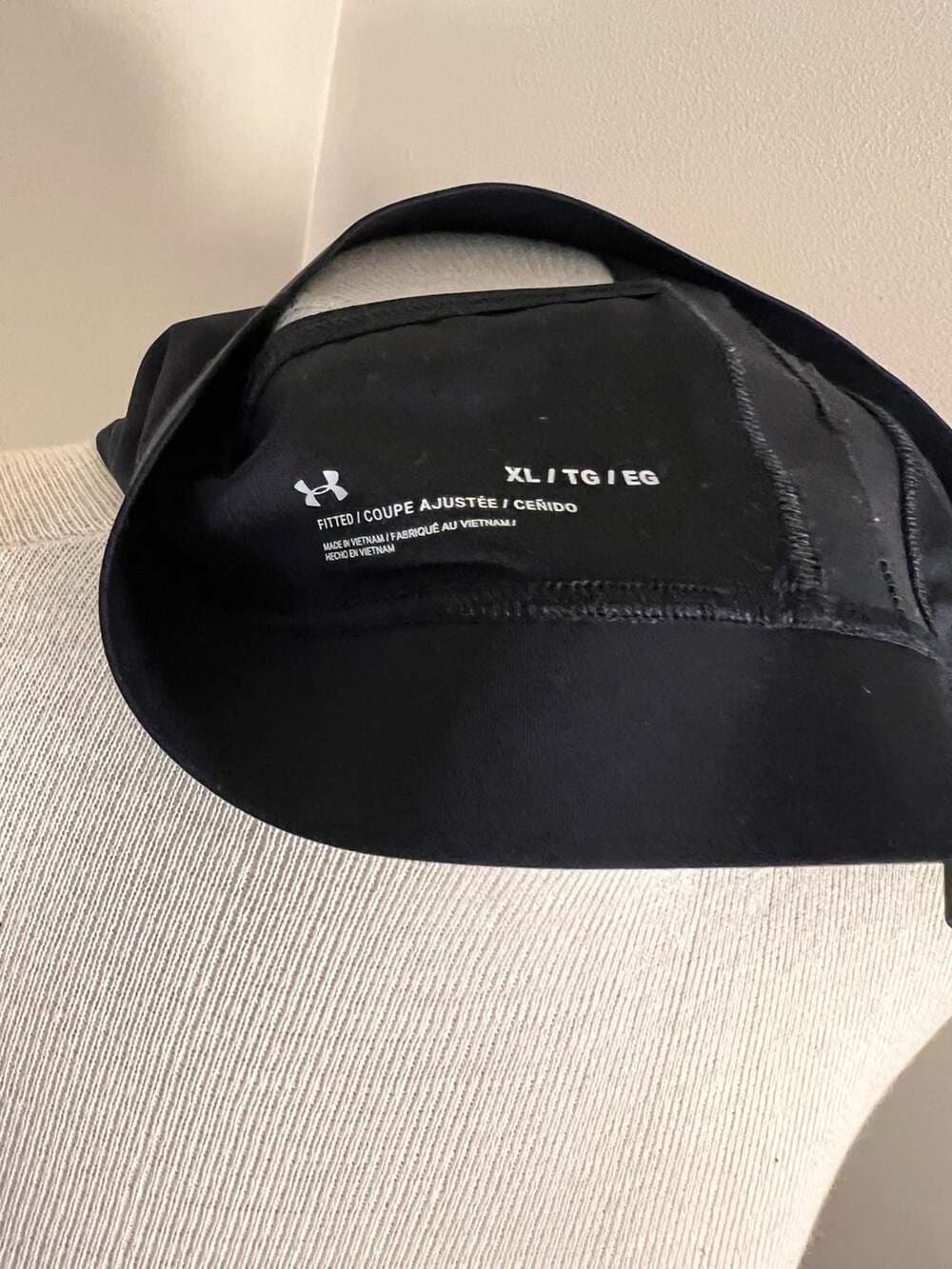 Under Armour Breathelux High Support Sports Bra Black XL