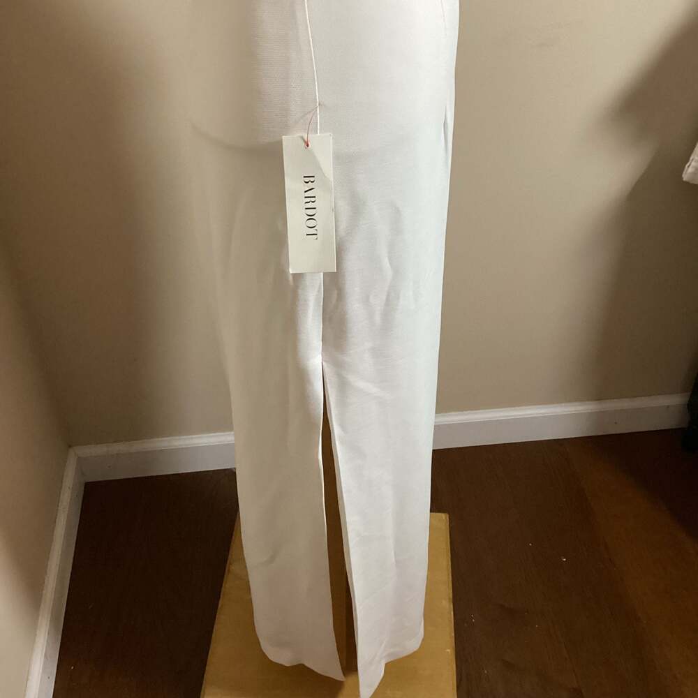 Bardot White Cutout Midi Dress Size US 4