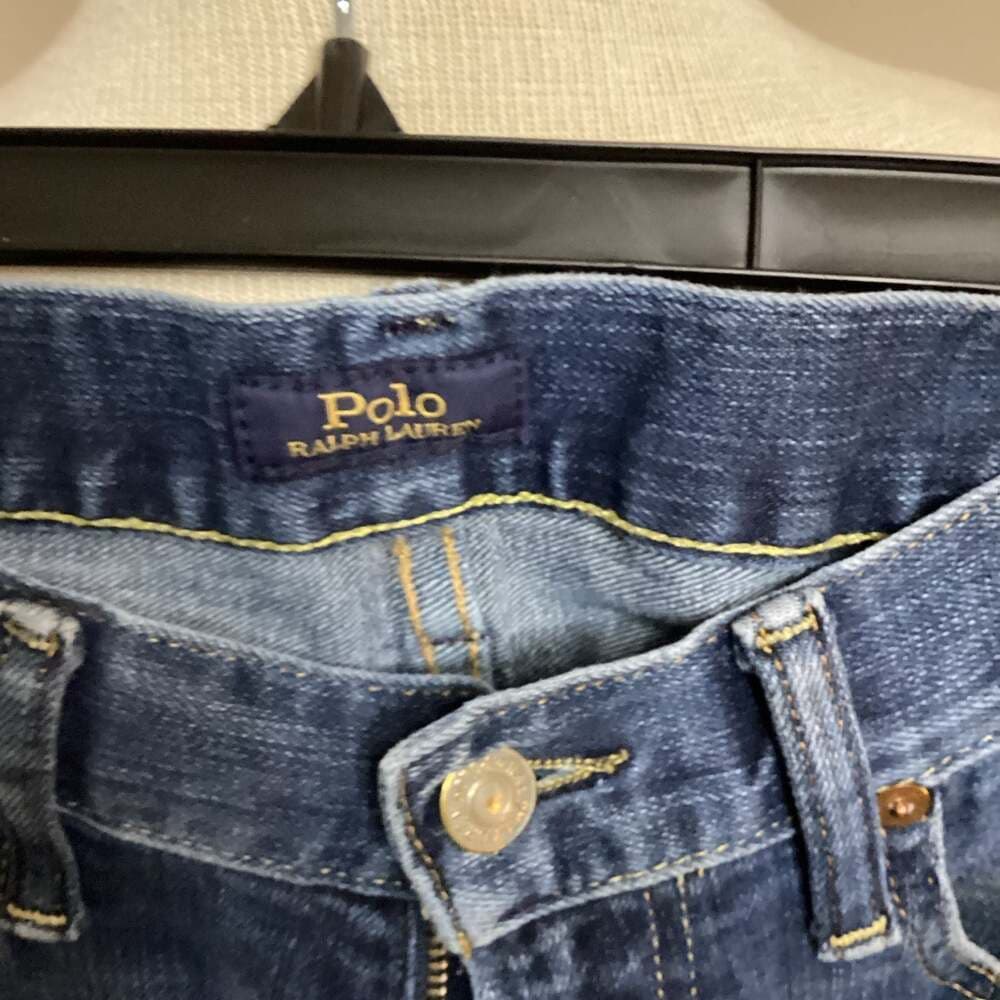 Polo Ralph Lauren Sullivan Slim Distressed Blue Jeans 32x30