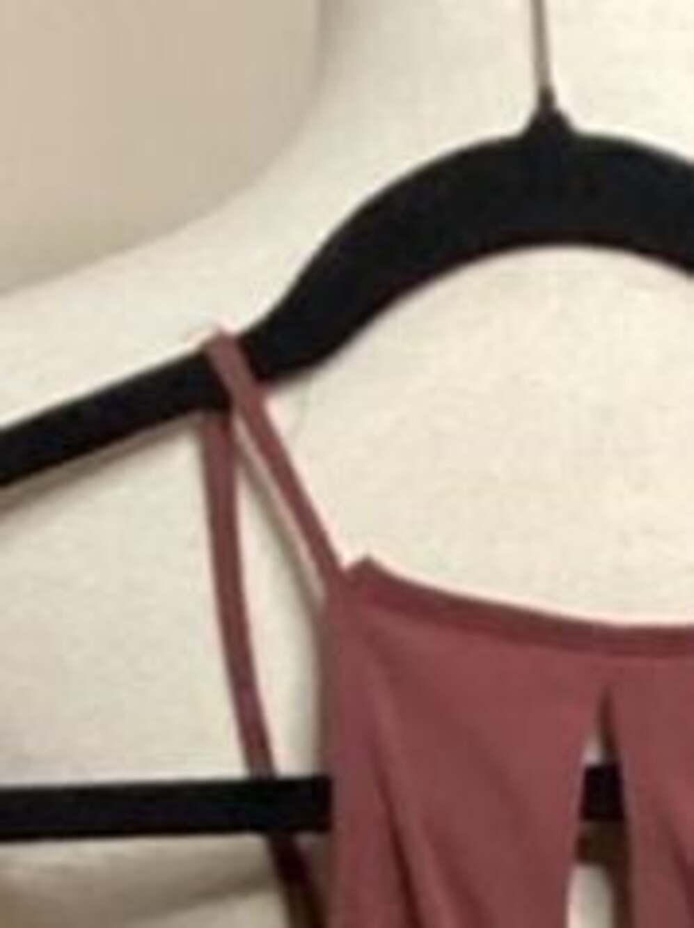 BCBGeneration Surplice Draped Pocket Jumpsuit Mauve Size S