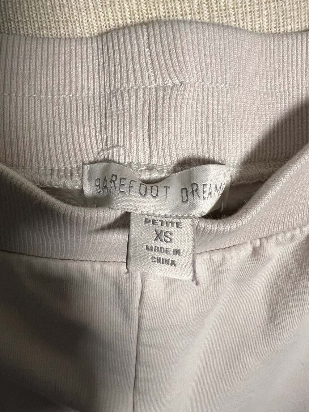 Barefoot Dreams CozyChic Ultra Lite Joggers Cream Petite XS