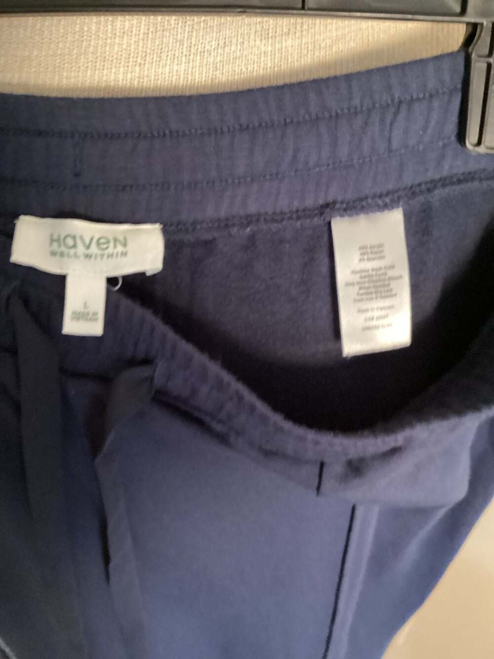 Haven Well Within Pintuck Fleece Wide Leg Drawstring Lounge Pants