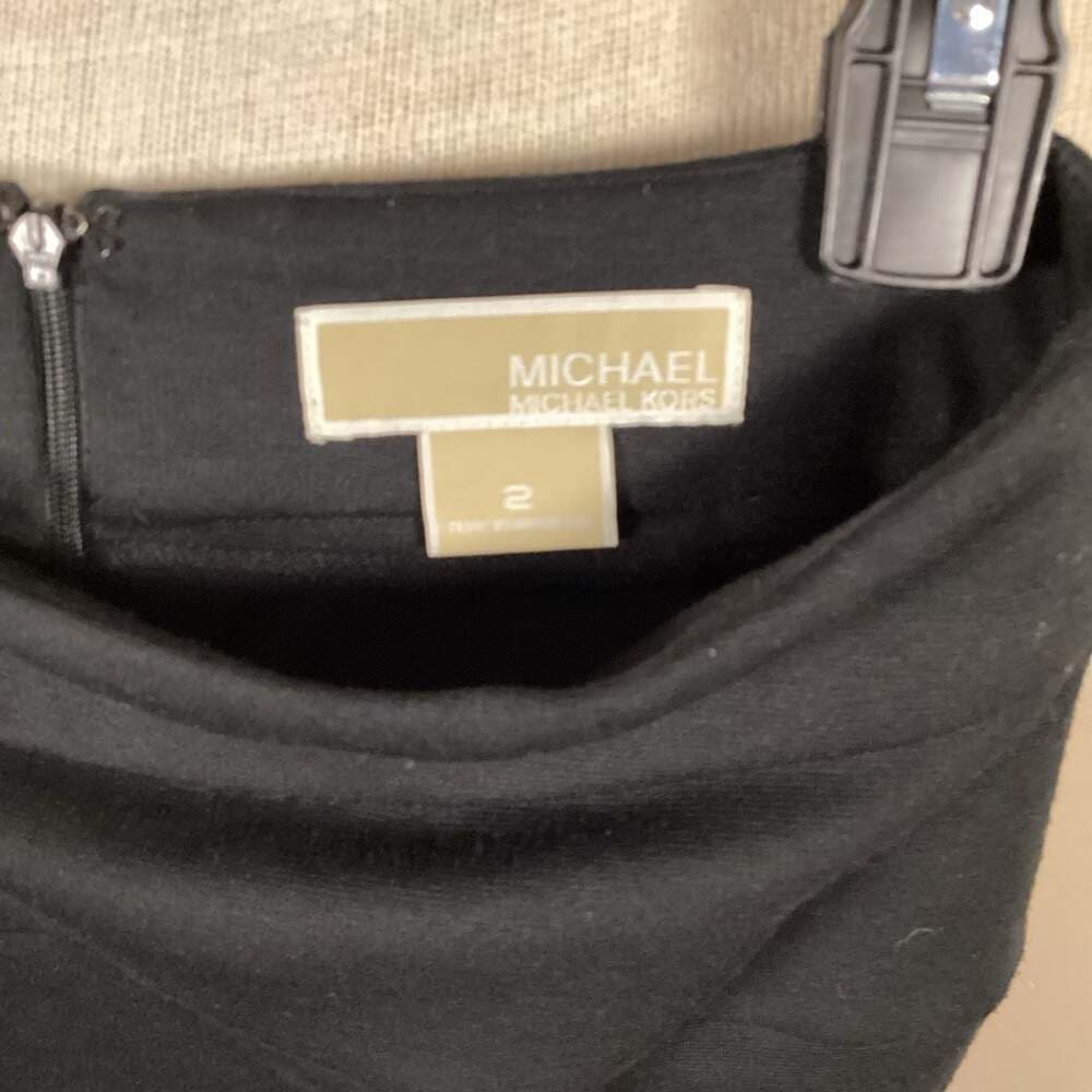 MICHAEL Michael Kors Black High-Waist Pencil Skirt Size 2