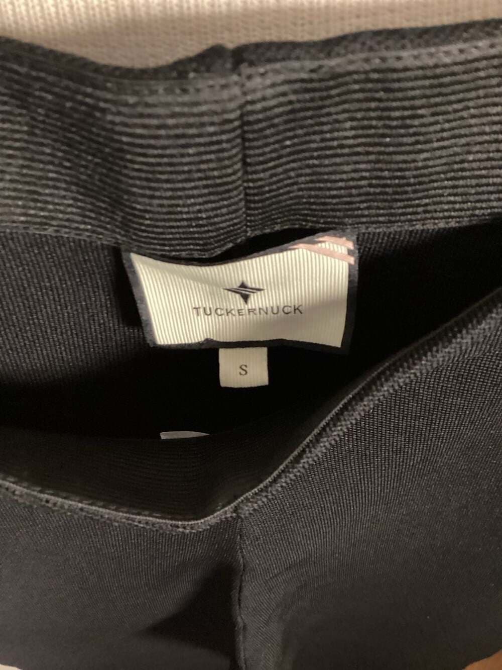 Tuckernuck Black Americano Mid-Rise Flare Leggings