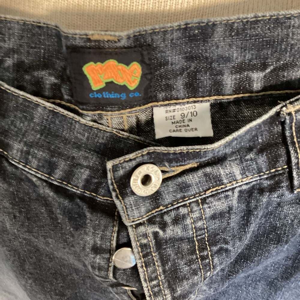 Vintage Raw Clothing Co. Y2K Denim Maxi Skirt Size 9/10