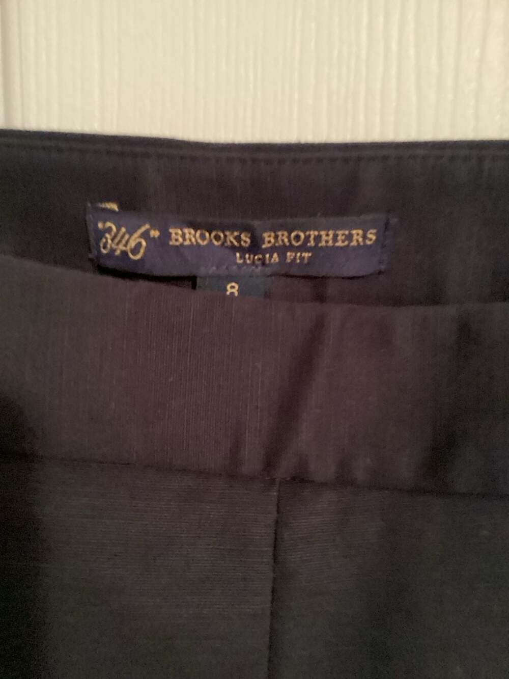 346 Brooks Brothers Lucia Fit Pants Size 8