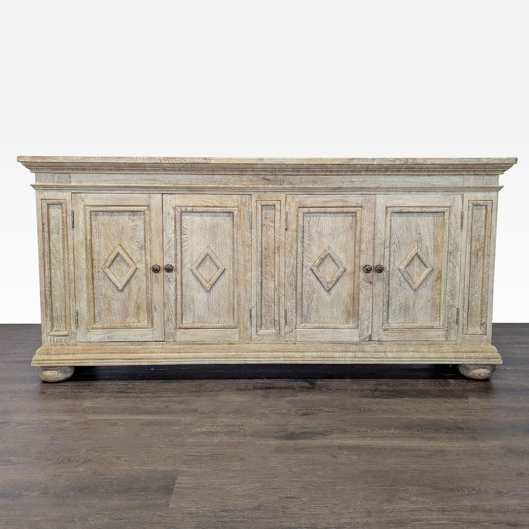 Rustic Four Door Buffet