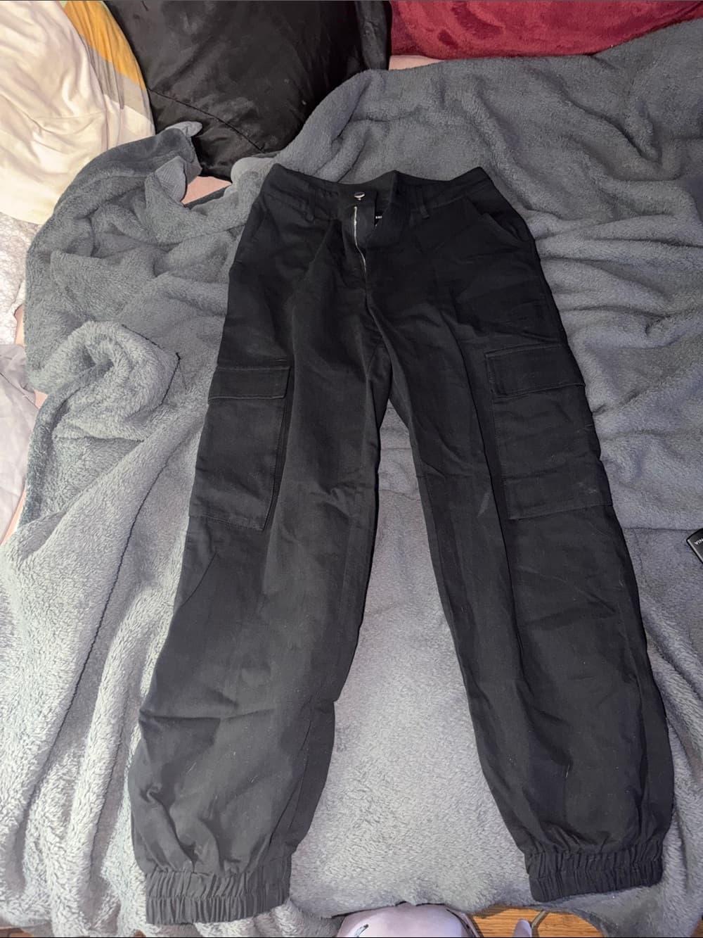 Women’s Black Cargos