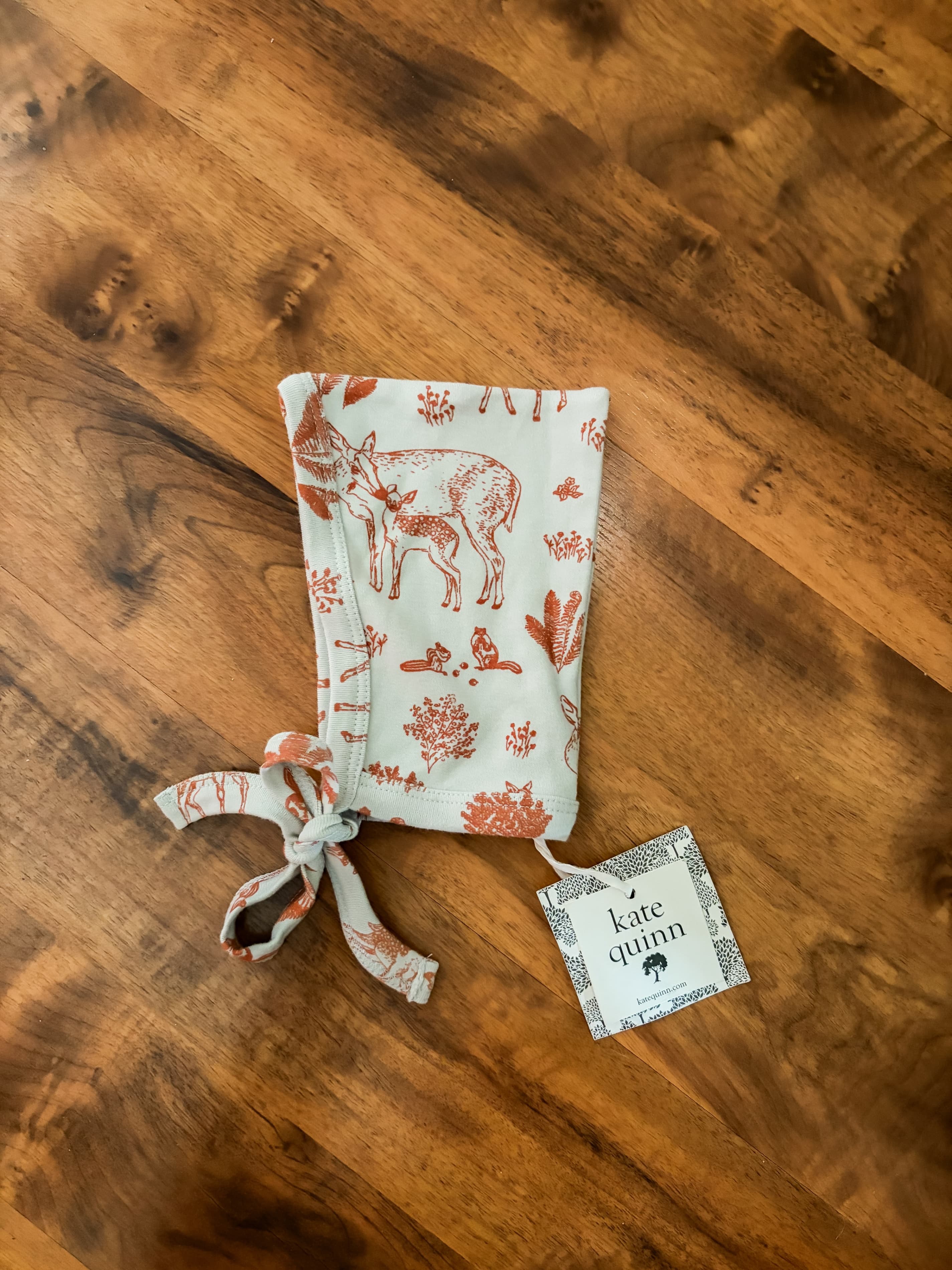 Kate Quinn Baby Bonnet with Animal Print size 0-3