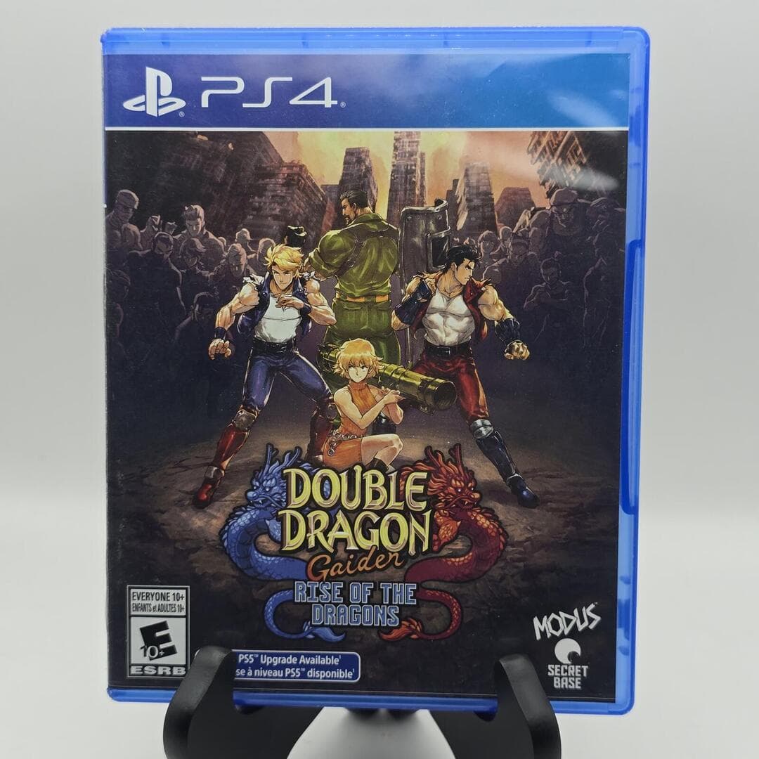 Double Dragon Gaiden: Rise of the Dragons | PS4 | CIB w/Stickers, Poster