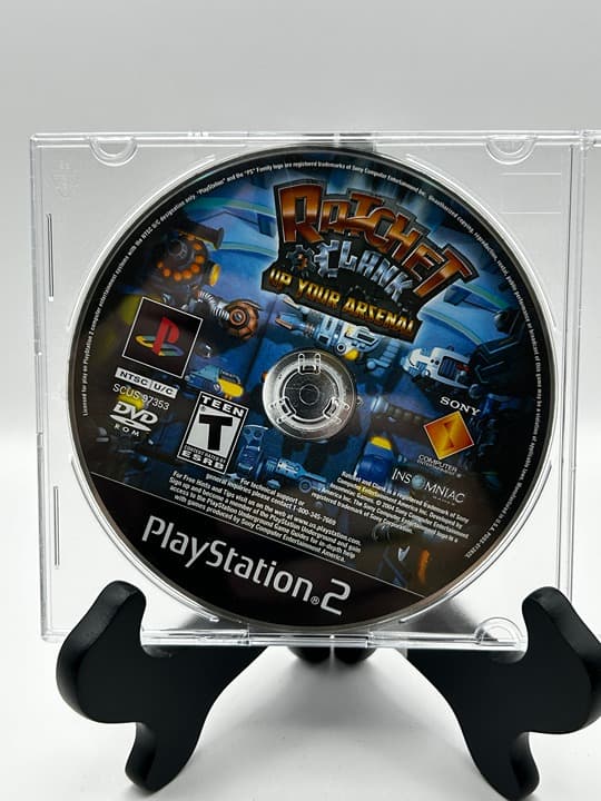 Sony PlayStation 2 (PS2) - Ratchet & Clank: Up Your Arsenal - (Disc) - TESTED