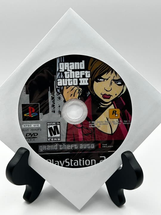 PlayStation 2 (PS2) - GTA Grand Theft Auto: The Trilogy - (Disc) - TESTED