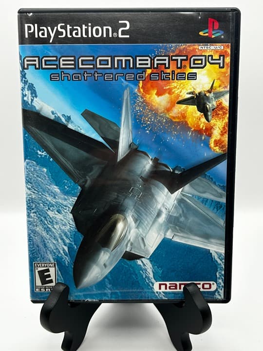 Sony PlayStation 2 (PS2) - Ace Combat 04: Shattered Skies - (CIB) - TESTED