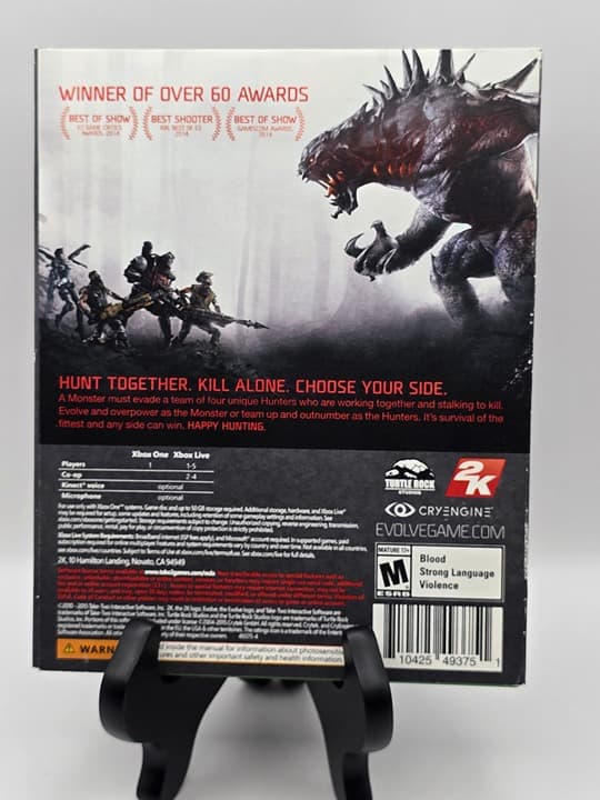 Xbox One - EVOLVE - CIB with Sleeve